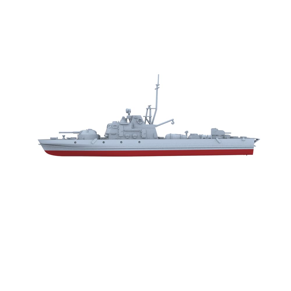 MRY-SFW SSC72769S-A 1/72 zestaw do budowy modelu wojskowego, sowiecka łódź patrolowa graniczna Pr. 1204, pełny kadłub