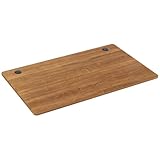 Tangkula Universal Wood Table Top, 48” x 30” Solid One-Piece Desktop for Standard & Sit to Stand Desk Frame, Rectangular Workbench Top Board with Cable Holes, Countertop DIY, Coffee Bar Tabletop