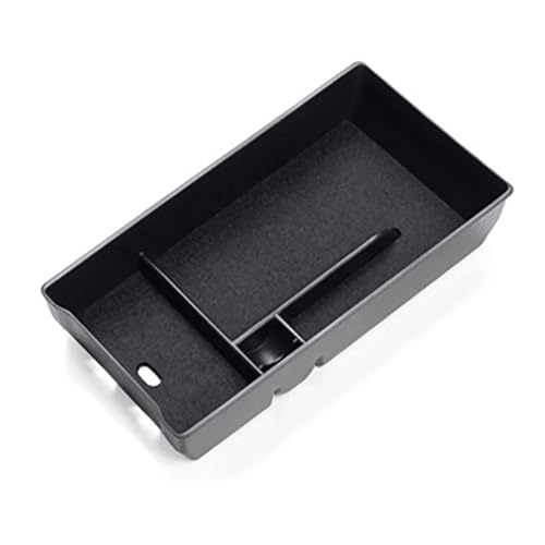 Caja de almacenamiento de reposabrazos para Clase E W213 2021 2022 con compartimento central negro