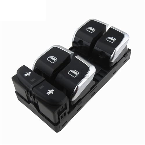 Interrupteur de lève-vitre électrique 4G0959851 bouton commande conducteur 1 pièce