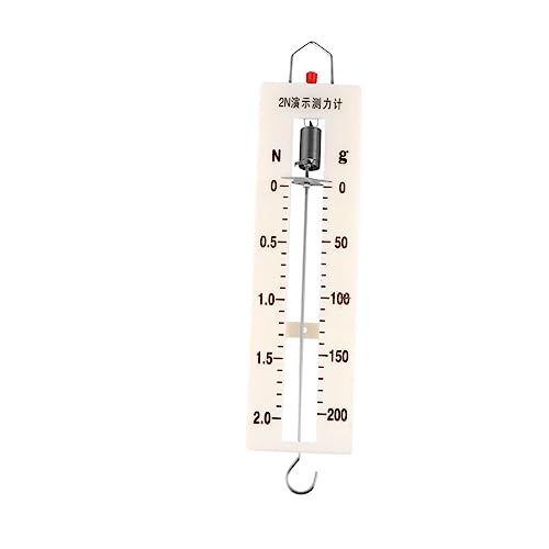 MUSISALY 1pc Spring Dynamometer Spring Dynomometer Spring Scale Science Physical Mechanics Dynomometer Weight Spring Scale Weight Spring Balance Spring Scale Weight Laboratory Tool Plastic