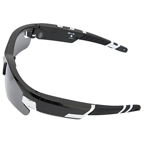 Cuifati Óculos de câmera, 1080P Full HD Smart Camera Glasses Memory Card Support Video Recording Sun