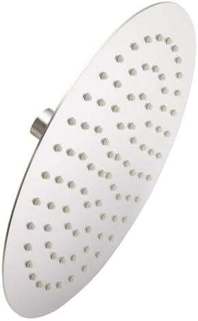 Signature Hardware 449614 2.5 GPM 10" Wide Contemporary Rain Shower Head - Brushed Nickel