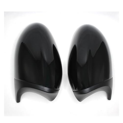 Couvercle de rétroviseur noir brillant pour BMW Série 3 E90 E92 E87 coque ABS