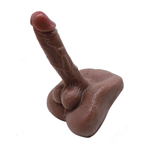 SARISE Male Sex Doll for Women Flexible Dildo Realistic 7.08in Huge Cock and Tight Anal, torso dildo Sex Doll Unisex Adult Toy for Men Couple Women Gay, Sex Masturbation doll Toy, Black