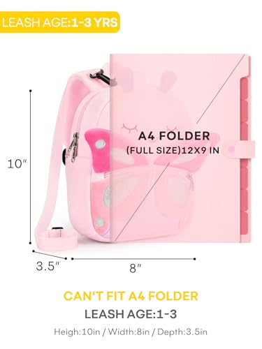 mibasies Butterfly Plush Toddler Backpack