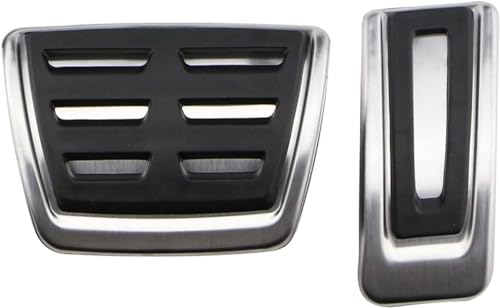 BCGFTSA Automóvil Pedales Coche para Skoda Kodiaq 2016-2021 Pie Descanso Freno Combustible Pedales Automóvil Cubierta Pedal,C/C-at Without Rest