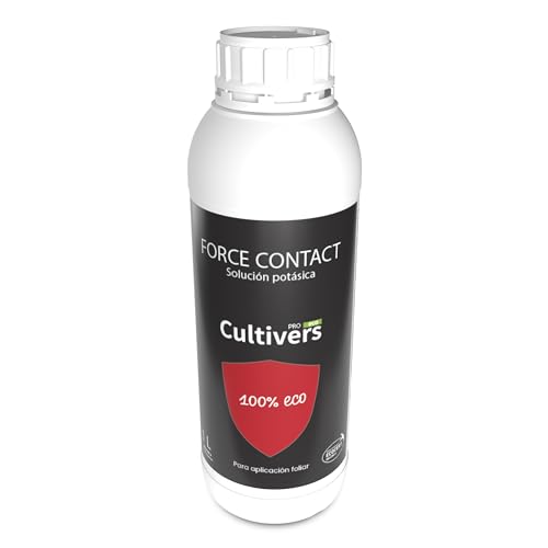 CULTIVERS Jabón Potásico Ecológico 1 L | Súper Concentrado para Limpieza de Plantas y Hojas, Uso en Jardinería Doméstica, Huertos Urbanos y Agricultura Ecológica