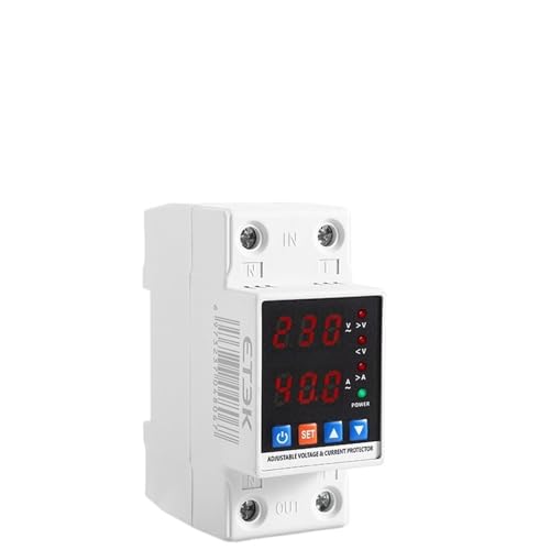 Relais de protection 230V 40A pour rail DIN contre les surtensions
