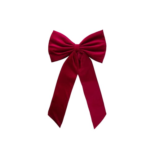 Pmnzdy Lazos Grandes de Terciopelo de 75cm/198.43in, Lazos Navideños, Colgantes de Lazo, Arcos Gigantes para Bodas, Fiestas, Navidad, Decoración del Hogar, Lazos Grandes, Lazos de Decoración, Lazos de