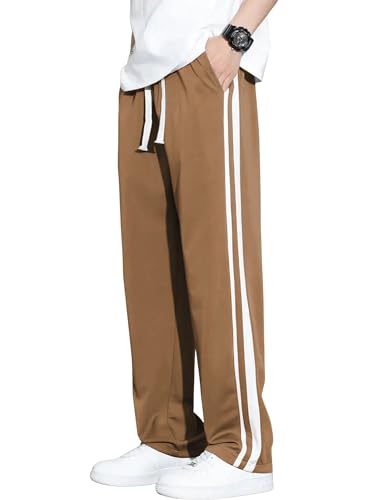 Image of Track Pants for Men - Modern, Stylish, Comfortable & Stretchable Athletic Joggers for Casual & Gym Wear