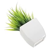 Veemoon Mini Künstliche Aloe Vera Bonsai Pflanze im Topf Realistische Kleine Kunstpflanze für Innenräume Pflegeleichtes Dekor für Wohn Büroräume Langlebige Grüne Zimmerpflanze