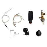 Kit de seguridad de calentador de gas para patio, kit de piezas de repuesto de reparación de calentador de gas para patio, fácil de instalar