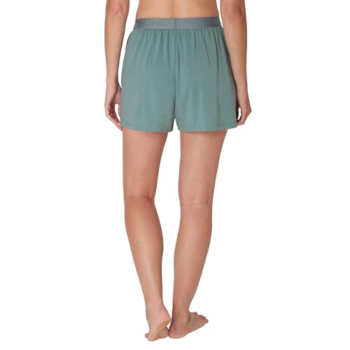 Image of Hanes Women's Originals Sleep Shorts, 2-Pack, Comfywear Supersoft Lounge Shorts Pack, 3.25 inch