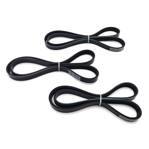Engine Serpentine Drive Belt Kit Compatible with Toyota Tacoma 1995-2004 3.4L V6 Serpentine Belt Replace 4PK870 4PK1050 4PK1070