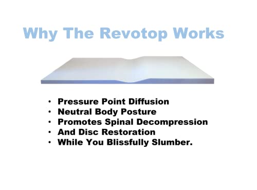 Revotop Mattress Topper For Back Pain (Large) #TOP4