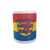 Spülmaschinengeeignet U24 Tasse Kaffeebecher Mug Cup Flagge Marxheim (Bayern)