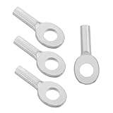UPKOCH 4Piezas Conectores de Cable de Gimnasio Accesorios de Fitness Reemplazo y Duradero Poleas y Máquinas de Levantamiento