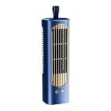 Leiser Turmventilator, tragbar, wiederaufladbar, über USB, elektrischer USB-Schreibtischventilator, Luftzirkulator, für Zuhause, Schlafzimmer, Wohnzimmer, Büro, Wohnheim, Innenbereich, Bodentisch