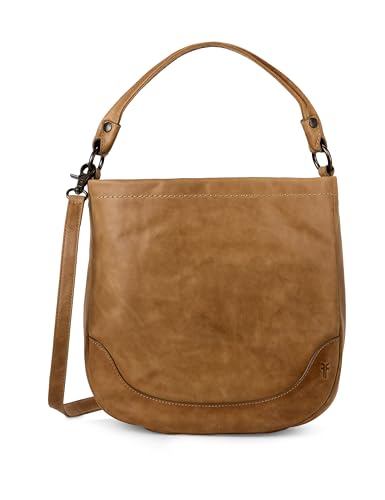 Frye womens Melissa Hobo Shoulder Handbag, Beige, One...