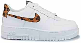 Nike Tênis feminino Air Force 1 Pixel SE estampa de leopardo