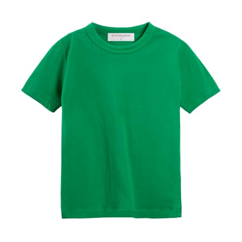 Image of Mud Kingdom T-Shirt for Boys Short Sleeve Plain Cotton Classic Summer Casual Stripe