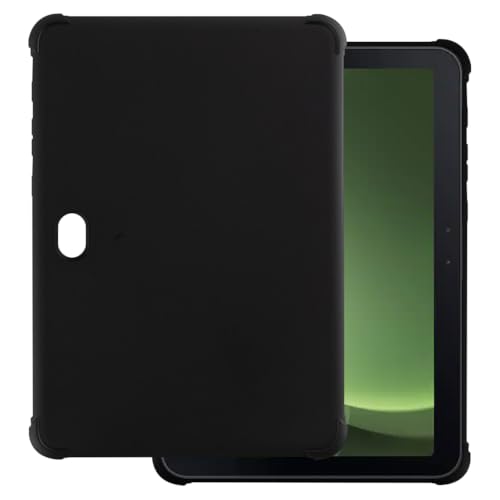 OAGELIM Case Compatible with Samsung Galaxy Tab Active Pro SM-T547 LTE 10.1 2019, Lightweight Soft TPU, Anti-Scratch Ultra Slim Protective Tablet Cover, Shockproof Shell Impact Resistant(Black)