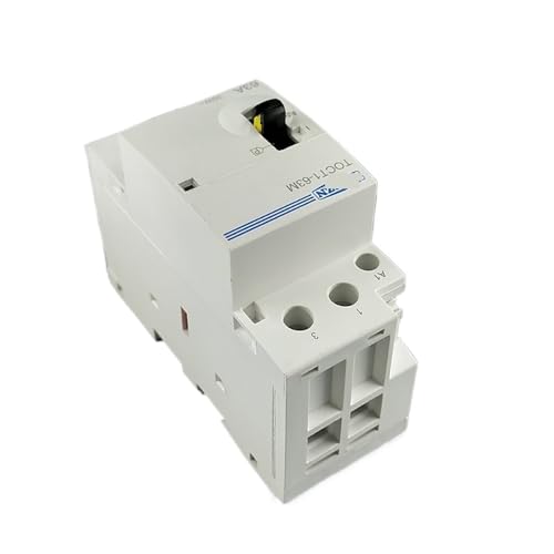 Contacteur modulaire 63A avec commande manuelle interrupteur 2NO