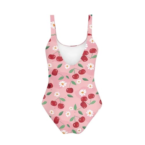 Teenage Girl Swimsuits One Piece Kids Cute Spaghetti Straps Bathing Suit Swimwear Beach Summer Swim Suits for 15-162