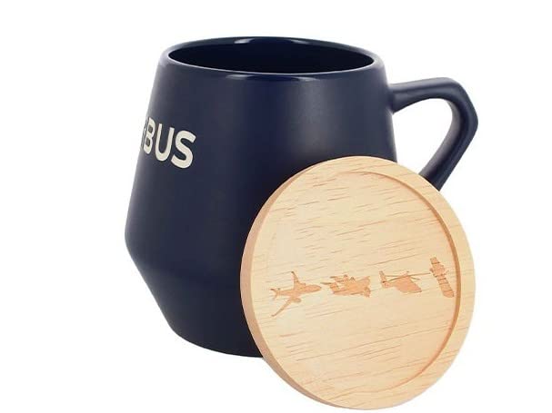 Amazon | Sustainable Airbus blue mug エアバス ネイビー