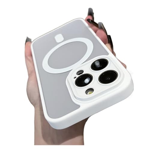 Coque Magnétique Mate iPhone 15 Pro idéale pour recharger sans fil en voiture et au bureau