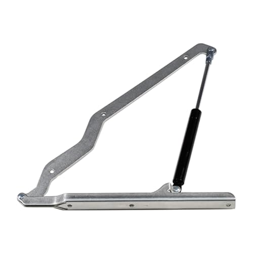 CANTONDZ GSPT 200N Hydraulische Kolben-Gasdruckfeder Hydraulikkolben Scharnier Deckel Schließen Halterung Ersatz Kompatibel mit Keter Store It Out Premier XL Grande Store Jumbo Mülltonnenbox Scharnier