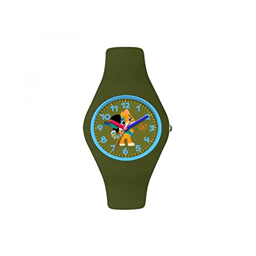 Montre automatique pour enfant en silicone RFD_NQ4055 idéale pour l'école et le sport