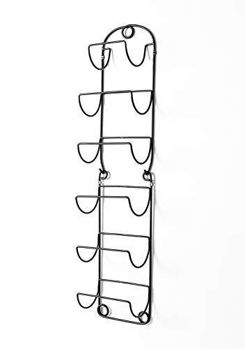 Soduku Towel Rack Wall Mounted Metal Wine Rack Towel Shelf For Bathroom Black #TOP3