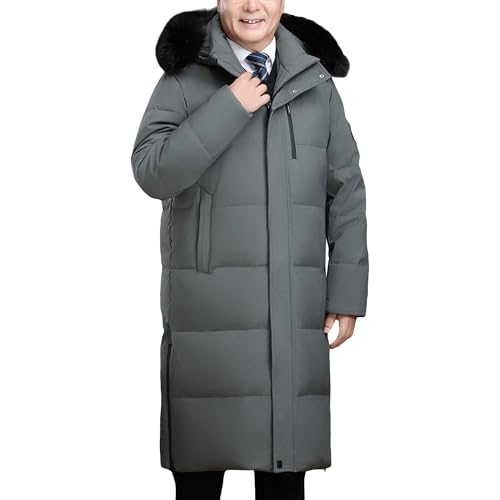 Blouson d'hiver homme contre la pluie et le gel avec manteau long isolé