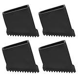 Ipetboom 4 Piezas accesorios de escalera botines de escalera de mano Black