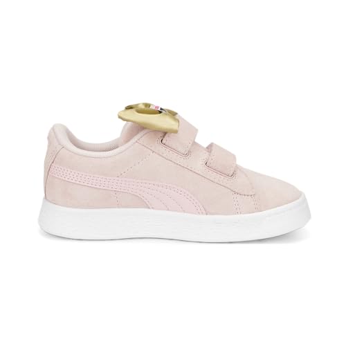 PUMA Toddler Girls Suede Classic Light Flex Bow V Slip On Sneakers Shoes Casual - Pink