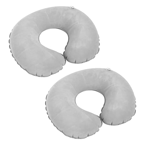 2 pcs Almohada de Viaje Hinchable Cojin