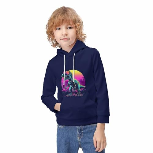 Sweat capuche dinosaure pull original à offrir pour enfant de 9 à 11 ans - 3