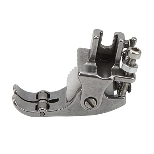 Pie prensatelas con rueda plástica para máquina industrial miniatura 2