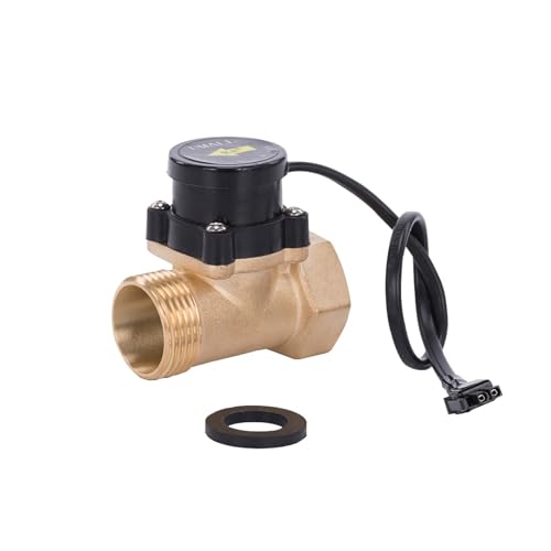 tianwandong HT800 Eén 1 inch waterpomp Flowsensorschakelaar Vloeistofbooster Zonneverwarmer Messing Magnetische druk Automatische regelklep Onderdeel(HT-2010 2 inch 220V)