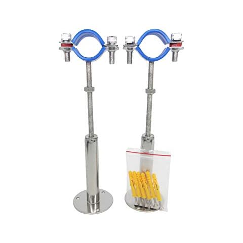 NOVSINO Adjustable Stainless Steel Pipe Clamps Cover