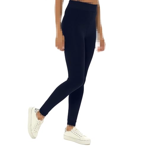 Legging polaire femme opaque A2Z contre le froid pour le sport et la gym