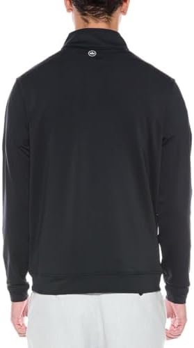Peter Millar Solid Perth Quarter Zip- British Gray
