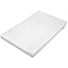 Big Oshi Waterproof Baby Bassinet/Cradle Mattress - Waterproof Exterior - Thick, Soft, Breathable Foam Interior - Comfy, Padded Design - Fits any Cradle Type, Including Wooden, 15 x 33 x 2 Inch