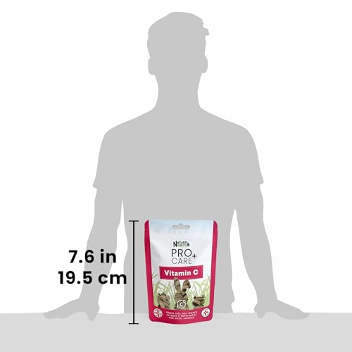 Natural Nibbles ProCare+ Vitamin C 120g | 100% Natural Supplement for Rabbits, Guinea Pigs, and Small Pets, Herbal Biscuit Treats, Rich in Dietary Fibre, Grain Free, Manufactured in the UK - Image 7