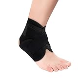 Prevenir lesiones: Las muñequeras de apoyo al tobillo se pueden utilizar como un cinturón de protección preventiva, que se puede utilizar para cualquier deporte, como correr, fútbol, levantamiento de pesas, senderismo, baile, ciclismo, yoga, baloncesto, tenis, golf, esta tobillera es ideal para todo tipo de atletas.