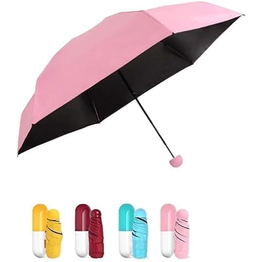 Mini Compact Windproof Travel Umbrella