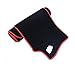 Grafler Tapis Anti-dérapant Couverture De Tableau De Bord Tapis Pare-Soleil pour Mitsubishi pour Pajero pour Shogun pour Montero 2006~2019 V80 V87 V93 V97 Dash Couverture (Color : Polyester Red Edge)