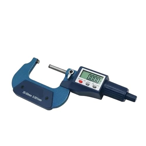 LEOTNNDQ 0-25/25-50/50-75/75-100mm Digital Outside Micrometer 0.001mm(50-75mm)